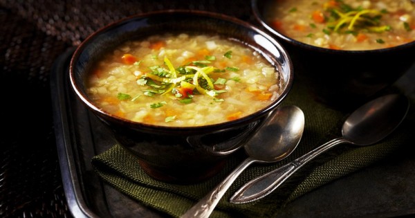 Ginger Lemon Lentil Soup