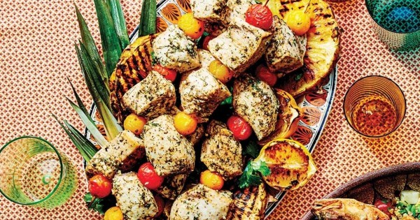 Galilee-Style Grilled Fish Kebabs
