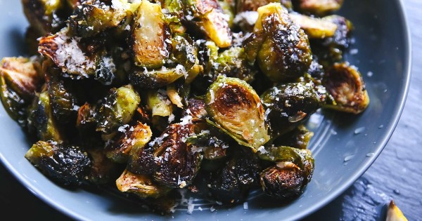 Easy Roasted Brussels Sprouts