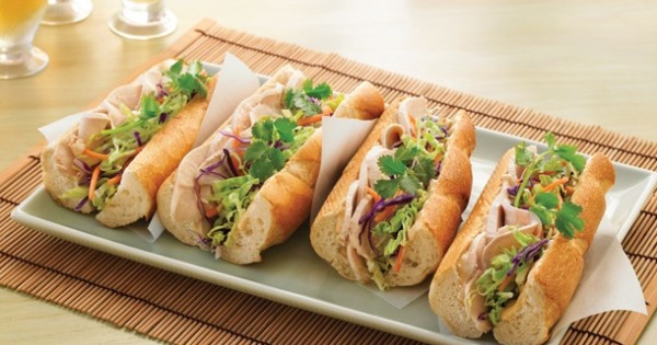 Vietnamese Style Chicken Sandwiches