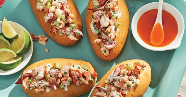 Chive-Lime Lobster Rolls