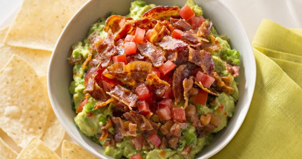 Bacon-Topped Guacamole
