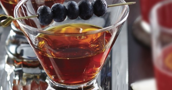 Blueberry Tea Martini