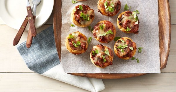 Muffin-Tin Italian Sausage Pizzas