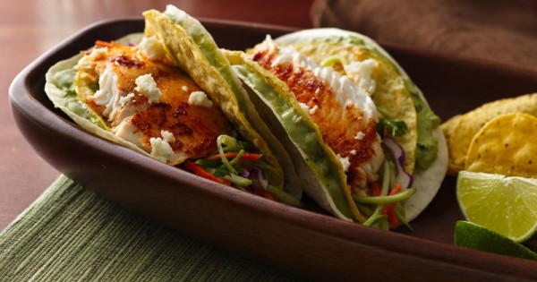 Soft and Crunchy Fish Tacos