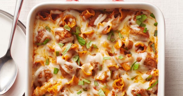 Dump-and-Go Meatball Lasagna