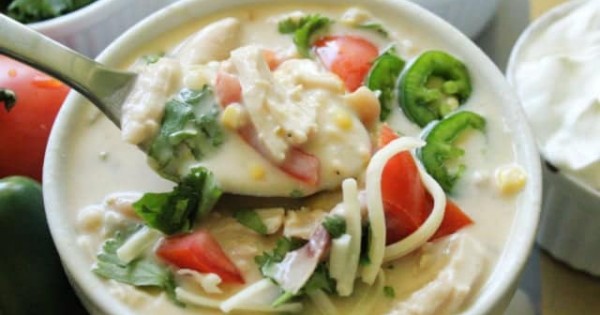 White Chicken Chili - a make ahead camping meal