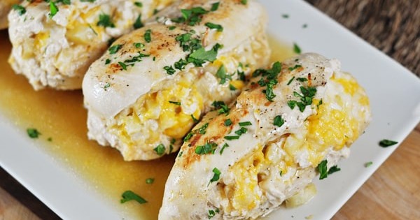 Apple Stuffed Chicken Breasts