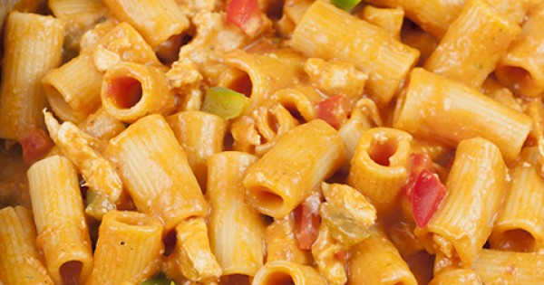 Spicy Chicken Riggies