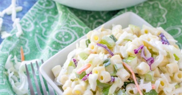 Macaroni Coleslaw Salad