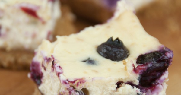 Lemon Blueberry Cheesecake Bars