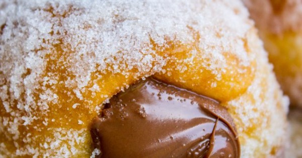 Nutella Filled Donuts