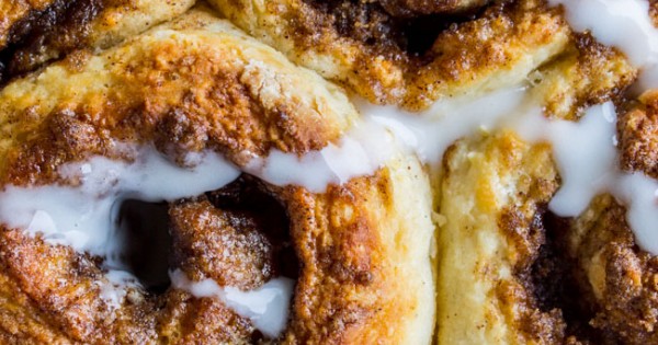 The Fastest (No Yeast) Cinnamon Rolls Ever