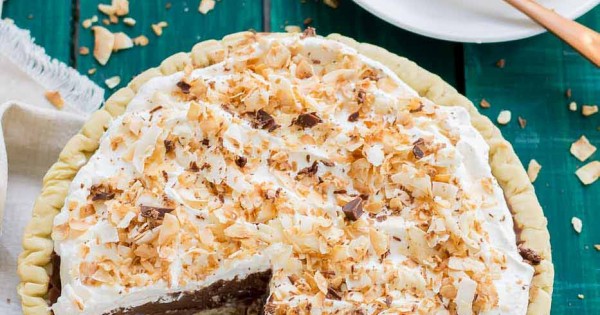 Chocolate Coconut Cream Pie