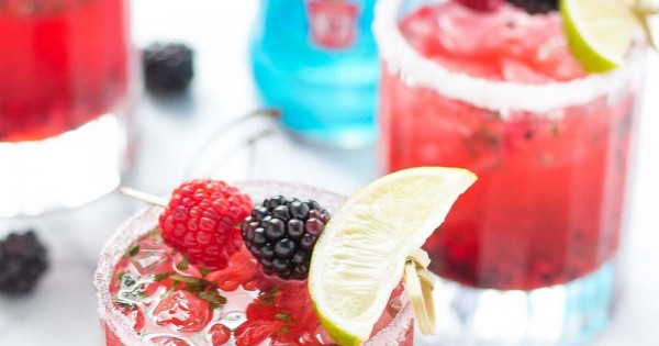 Triple Berry Mojitini