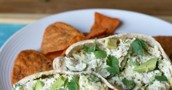 Healthy Avocado Chicken Salad