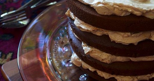 Salted Caramel & Chocolate Layer Cake