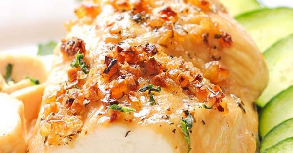 Baked Garlic Brown Sugar Chicken