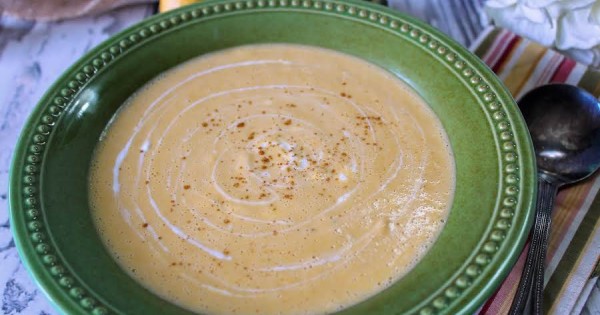 Spiced Butternut Squash Soup