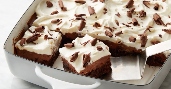 French Silk Brownie Bars