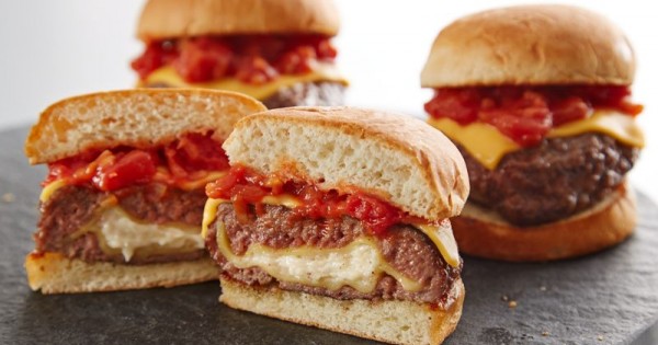 Ravioli Stuffed Sliders