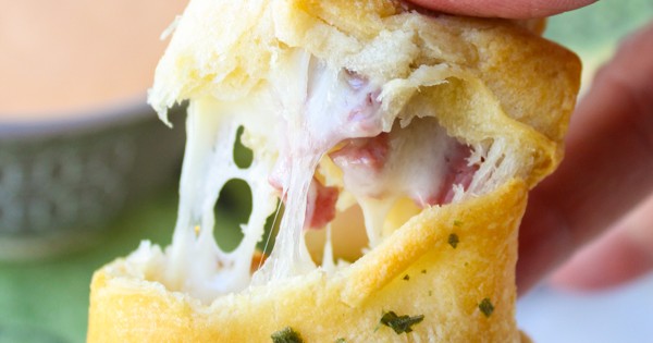 Reuben-Stuffed Crescent Rolls