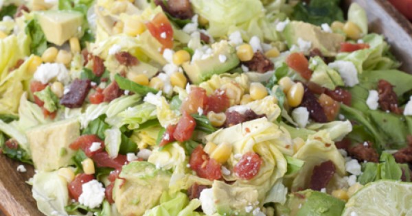 BLT Chopped Salad with Avocado
