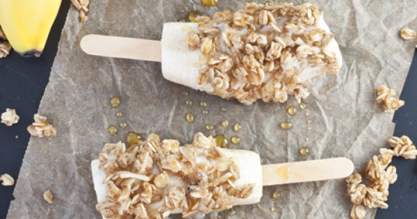 Banana Nut Yogurt Breakfast Pops
