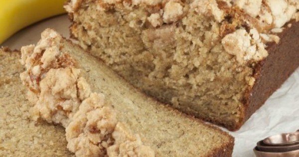 Cinnamon Crumb Banana Bread
