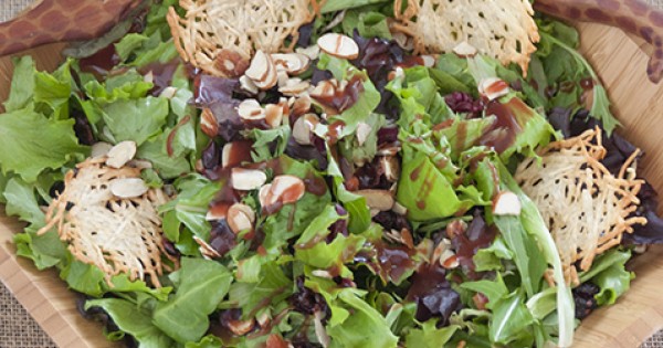 Baked Parmesan Crisps