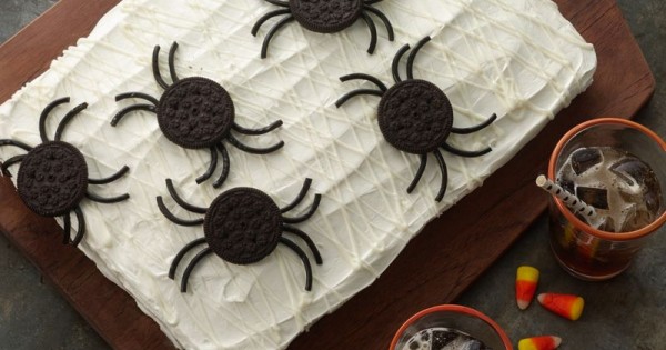 Spider Web Cake