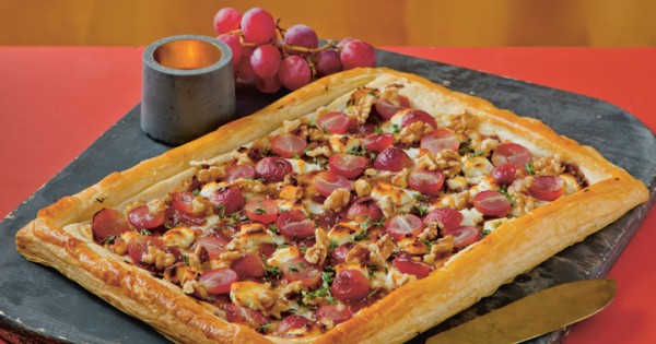 Puff Pastry Open Tart