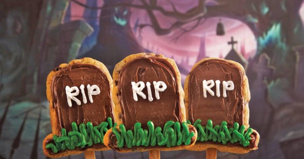 Tombstone Cookie Pops