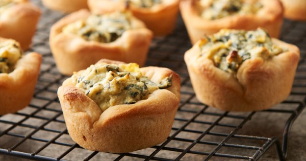 Spinach-Artichoke Mini Bites