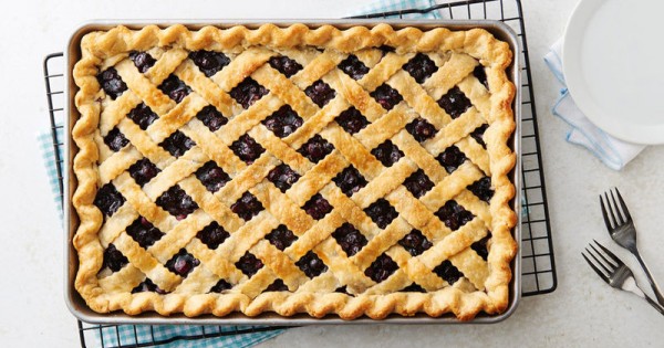 Blueberry Slab Pie