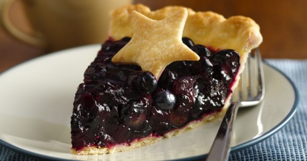 Fresh Blueberry Pie