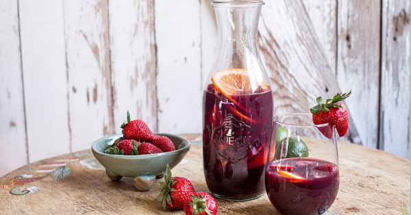 Mexican-Style Strawberry Orange Sangria
