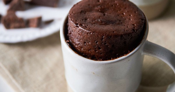 Chocolate Hazelnut Mug Cake