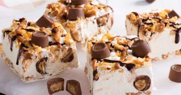 ROLO® Peanut Butter Crunchy Ice Cream Bars