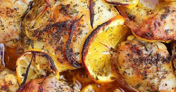 Herb and Citrus Oven Roasted Chicken