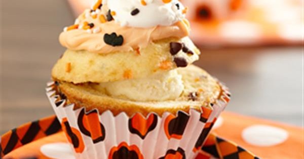 Funfetti® Halloween Sundae Cupcakes