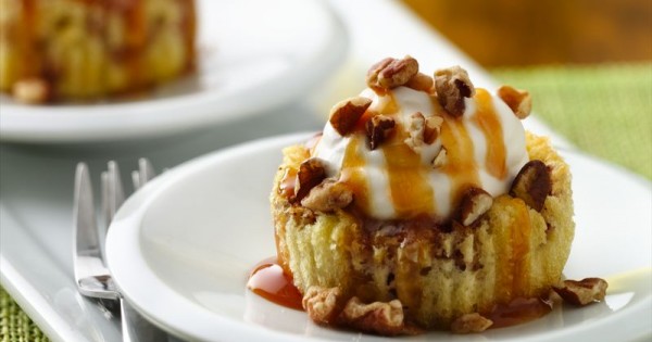 Impossibly Easy Salted Caramel Apple Mini Pies