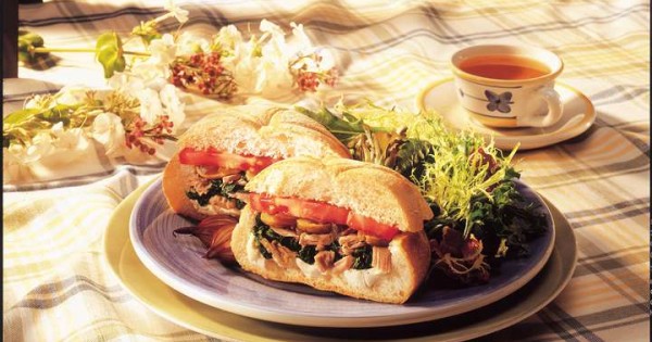 Hot Muffuletta Sandwich