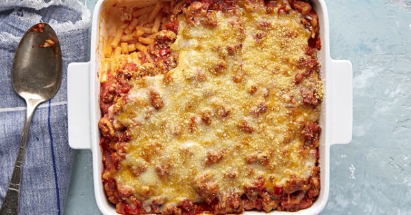 Easy Turkey Mac-and-Cheese Bake