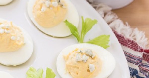 Buffalo Style Deviled Eggs