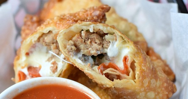 Meat Lovers Pizza Rolls