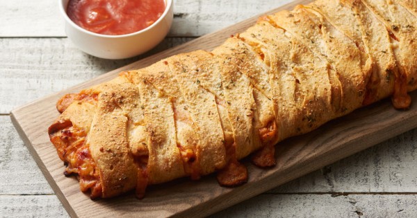 Chicken Parmesan Crescent Bread