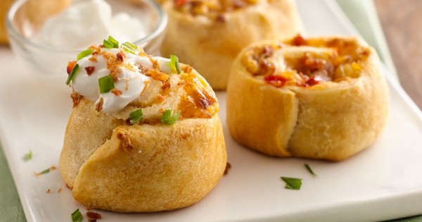 Loaded Potato Pinwheels