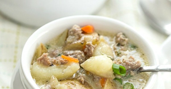 One-Pot Creamy Sausage and Potato Soup