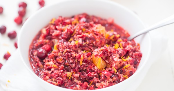 Cranberry Orange Relish